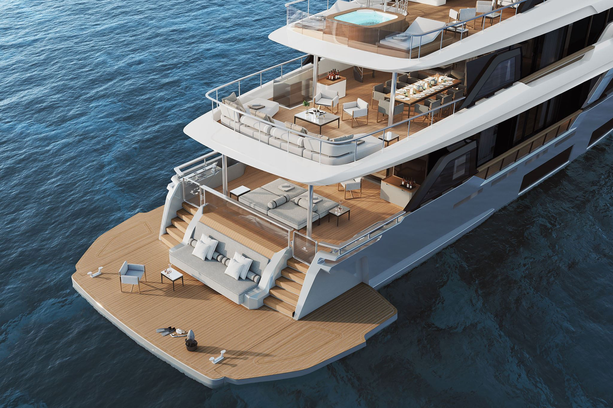 Custom Line Navetta 38 neuf en vente chez JMA Yachting