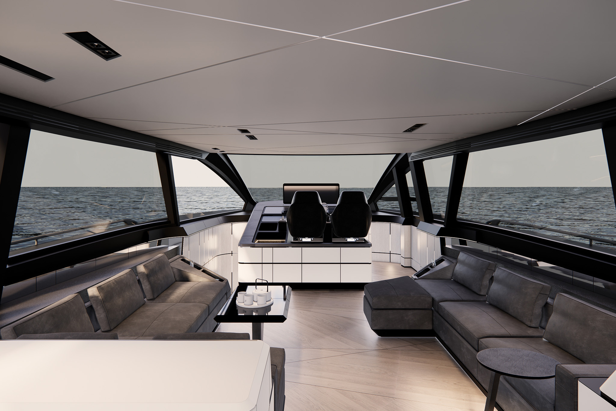 Pershing GTX70 neuf en vente chez JMA Yachting